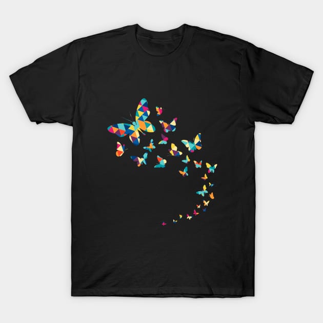 Butterfly - Butterflies T-Shirt by Kudostees